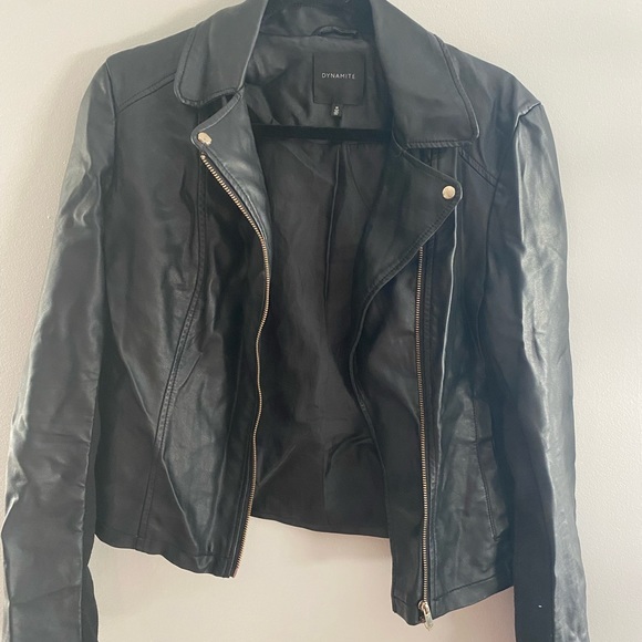 Dynamite leather jacket - Picture 1 of 2
